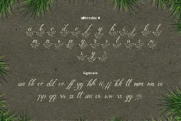 Merthy Modern Script font