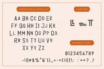 Enternal Vintage Stamp Typeface font