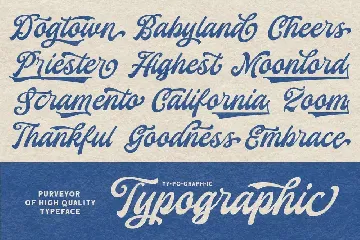 Yorkson - Script Logotype Font