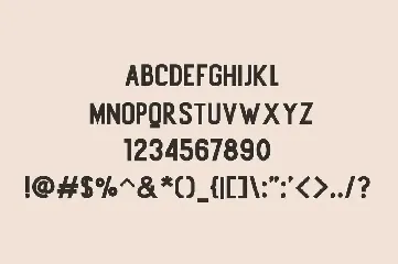 Highpro Condensed Font