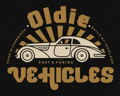 Old Beck - Display Vintage Retro Serif font