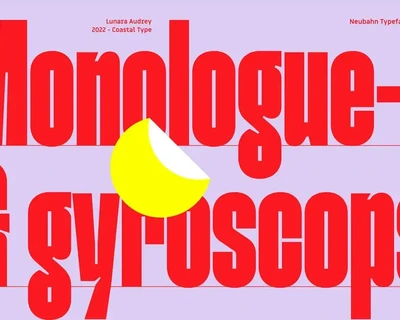 Neubahn font