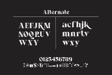 Zohore Font