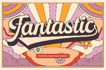 Retro Vintage - Groovy Font