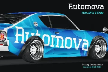 Automova - Sport Font