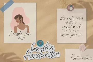 Kaeliwritten - Handwritten Typeface font