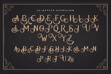 Avins Bake - Decorative Serif Font