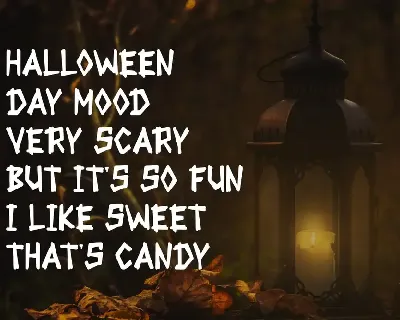 Halloween Ramsong - Spooky Font