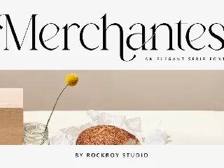 Merchantes - Advertisement Font