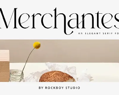 Merchantes - Advertisement Font