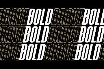 BROKENZ - BOLD SANS 4 FONT