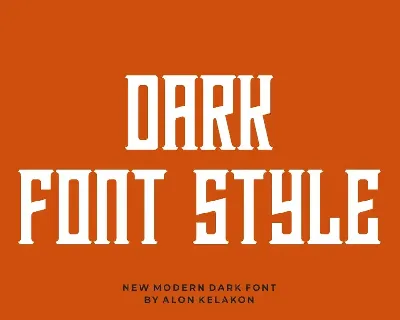 Monster Darknest font