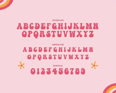 Nowllhouse - A Groovy Retro Font