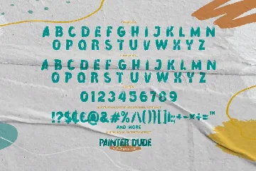 Painter Dude - Display Brush Font