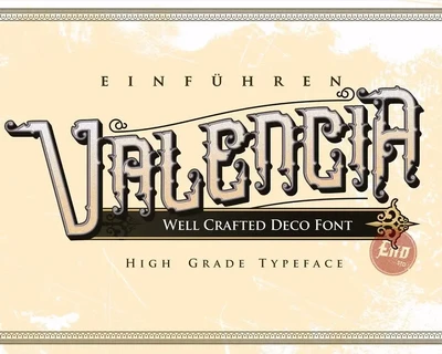 Omnivorous Typeface | Victorian Vintage Font