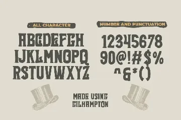 Gilhampton - Organic Typeface font