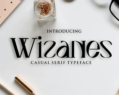 Wizanes font