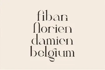 Calina serif classy font