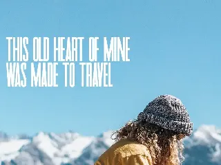 Travel Sans Font