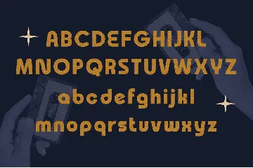 Binary Groove - 80s Inspired Font