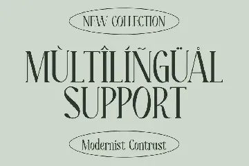 Moelina - A Modern Serif Font