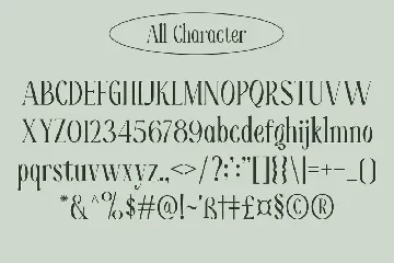 Moelina - A Modern Serif Font