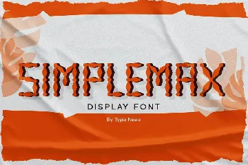 Simplemax Craft Font