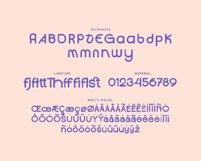 Spegles - A Fancy Sans Font