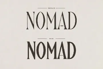 NOMAD - Historical Vintage Font