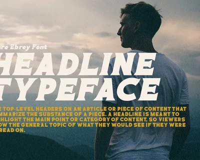 Fiore Ebrey - Display Font