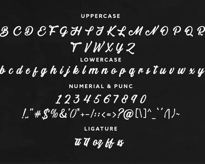 Telford - Script Bold Font