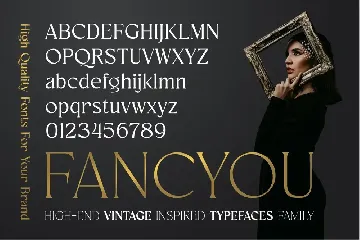 Fancyou font