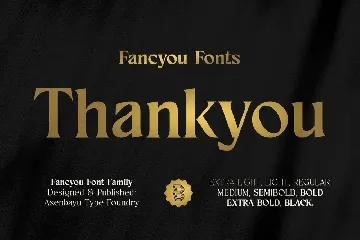 Fancyou font