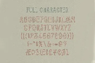 Alburgone - Display Typeface font