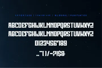 Dark Version Font