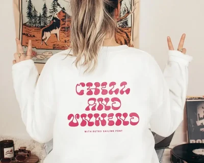 Retro Sailing - Weird Display Font