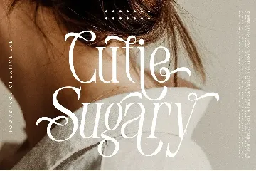 Cutie Sugary font