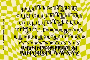 Geshina Typeface font