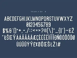 Monerd - Simply Sans Serif font