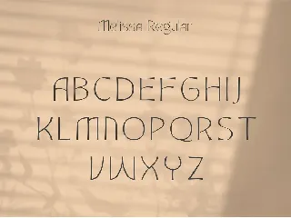 Melissa - Sophisticated Typeface font