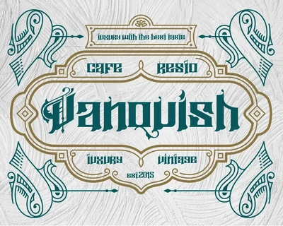 Legionist - Decorative font