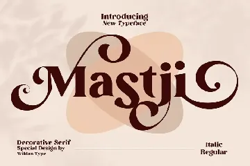 Mastji font