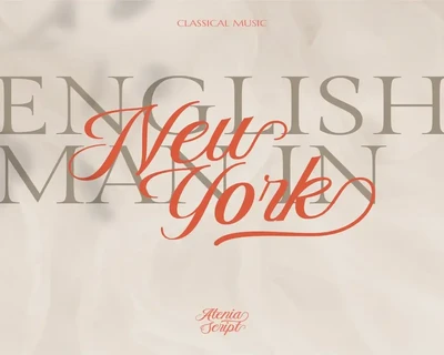 Aetrina Elegant Display | Wedding Font
