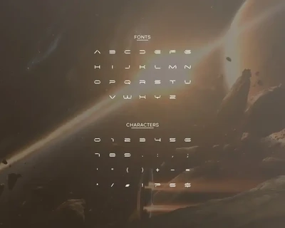 Prospac - Futuristic Font