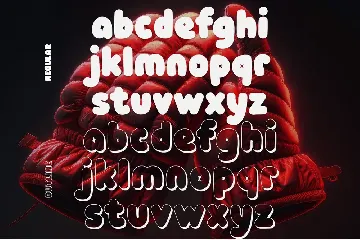 Double Bubble 3D Typeface font