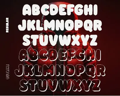 Double Bubble 3D Typeface font