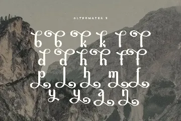 Foghe - Unique Vintage Display Font
