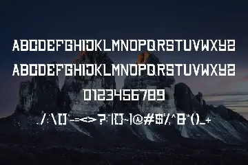 Mawlond Hardwired font