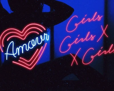 Retro Neon Font - Script Style