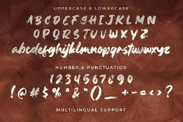 Janji Dilan - Textured Brush Font